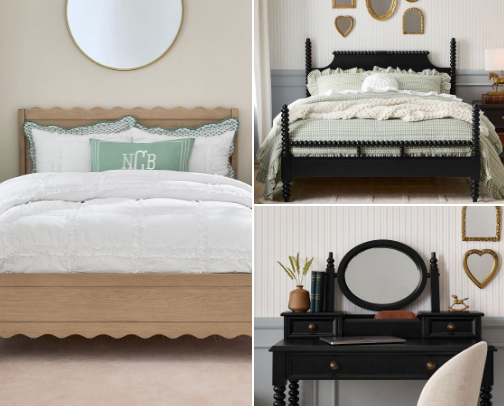 Big girl bedroom cover photo collage