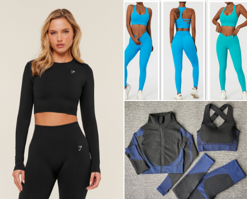 Only 16 Gym Outfits You Need to Mix & Match for 2 Months cover photo collage
