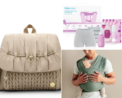 New Mom Survival Kit cover photo collage