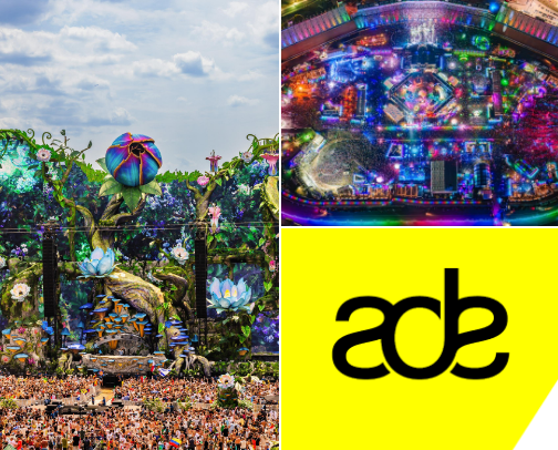 Top Electronic Music Festivals Around the World You Need to Experience cover photo collage
