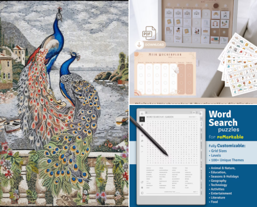 Etsy Trending Digital Products cover photo collage