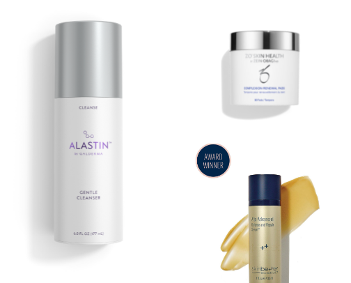 Medical Grade Skincare Recommendations For Face and Body cover photo collage