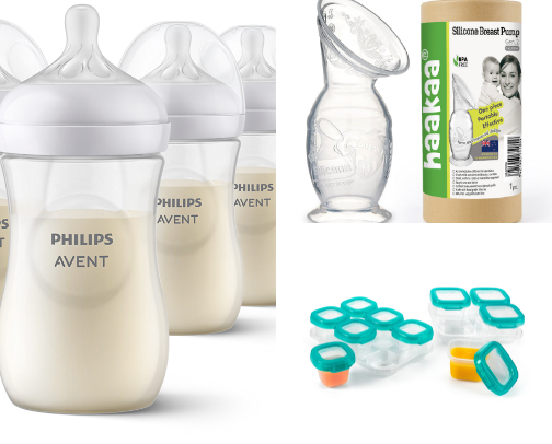 The Mom-Approved Must-Haves: 10 Feeding Essentials Every Baby Needs (and Every Mama Loves! cover photo collage