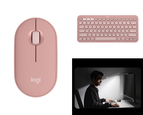 Clean Desk Setup & Workspace Essentials cover photo collage