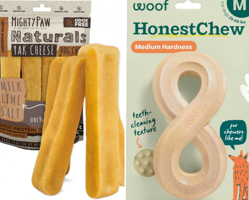 Walter’s Favorite Treats & Chews cover photo collage