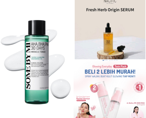 My favorite beauty recs cover photo collage