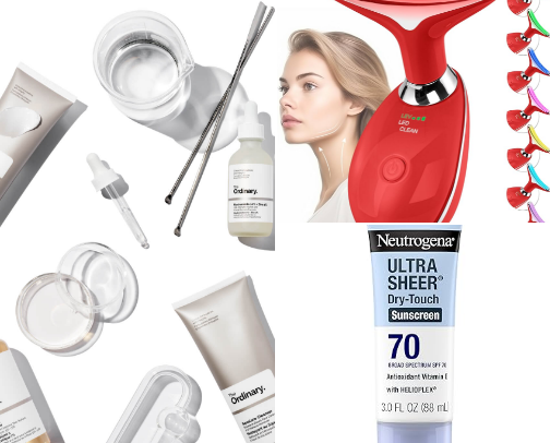 Skincare for 40yo and Up cover photo collage