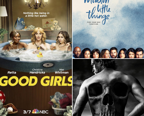 tv series recommendations. cover photo collage