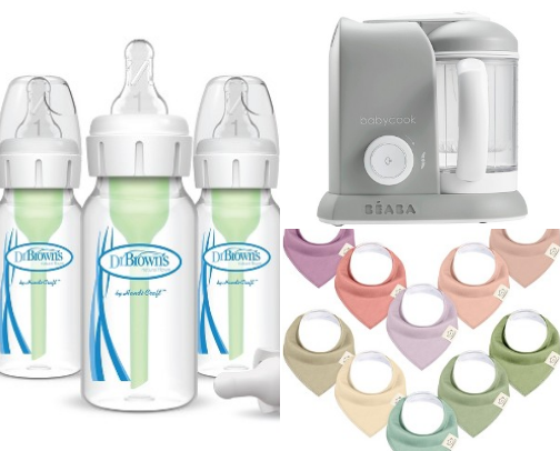 Baby Feeding Favorites cover photo collage