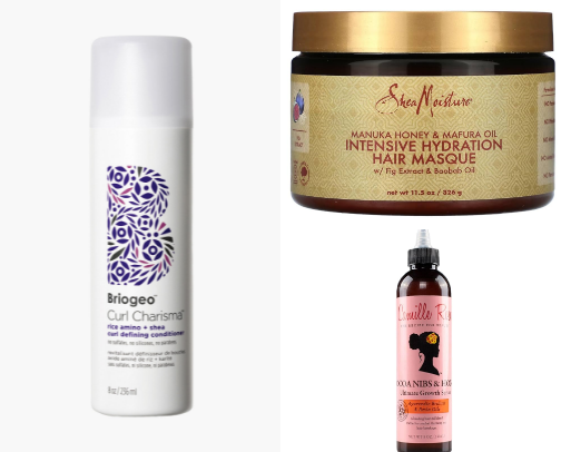 Gentle Curly Hair Routine 👩‍🦱🎀✨ cover photo collage