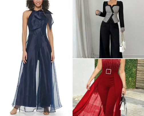 Elegant Sets And Jumpsuits For Women cover photo collage