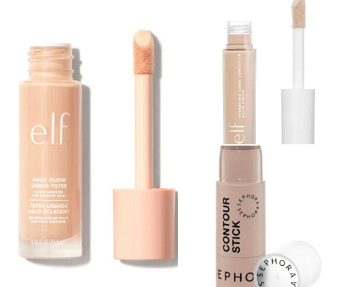 ✨My affordable everyday makeup routine✨ cover photo collage