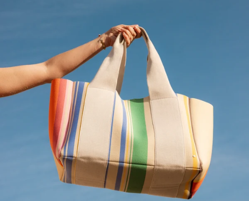 Beach Bags for Summer That Actually Carry It All cover photo collage