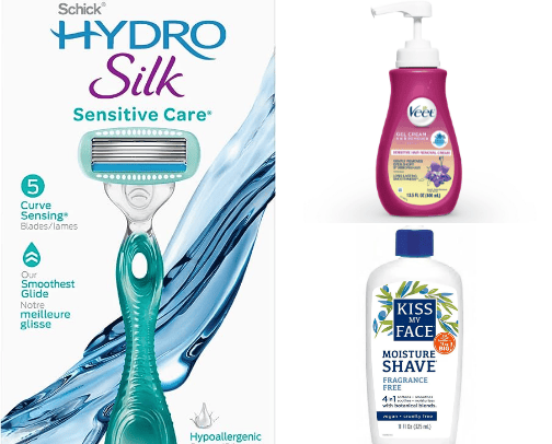 Must Have Sensitive Skin Shower Products cover photo collage