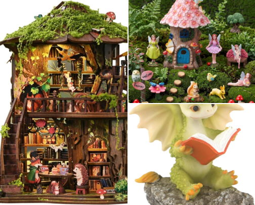 Magical Little Things for Your Bookshelf cover photo collage