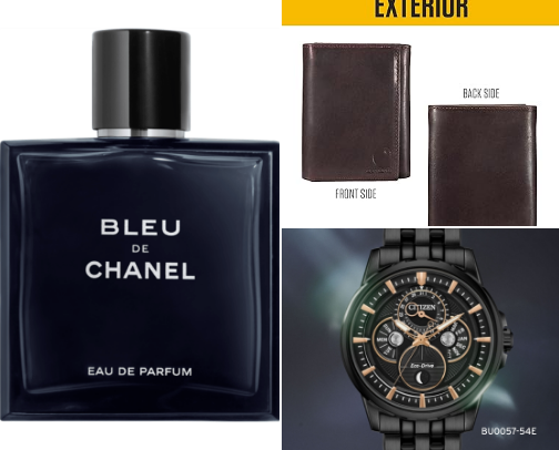 Gift ideas for the men in your life cover photo collage