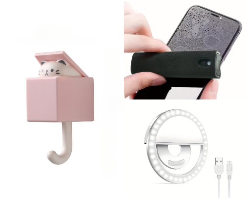🌸Temu cute items that I have or want to buy cover photo collage
