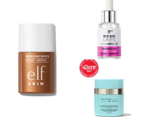 My everyday makeup products ✨ cover photo collage