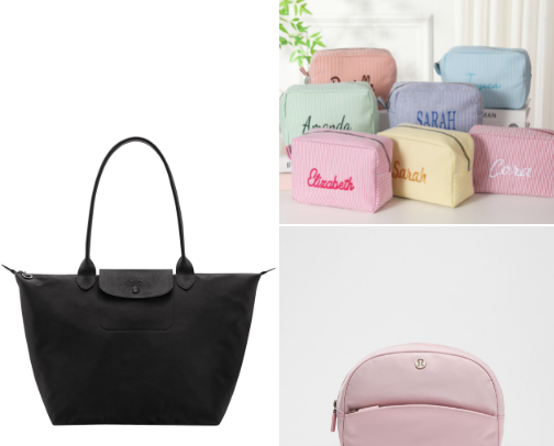 Personal Airplane Bag cover photo collage