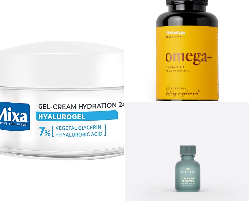 Acne skincare and supplements that cleared my skin🫧 cover photo collage