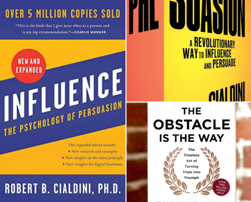 Multi-Millionaire Suggested Business Books cover photo collage