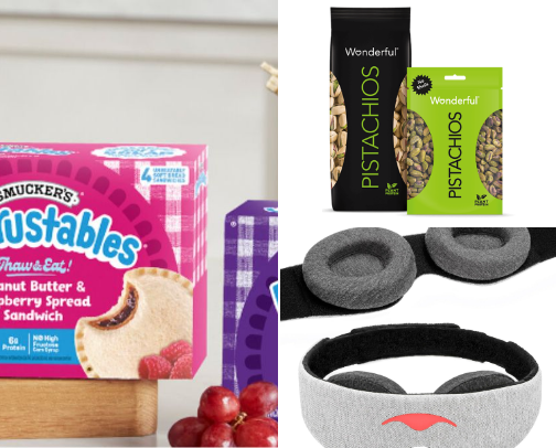 Flight must-haves to feel refreshed cover photo collage