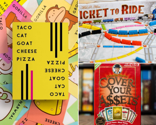 Best Board Games for a Lazy Afternoon cover photo collage
