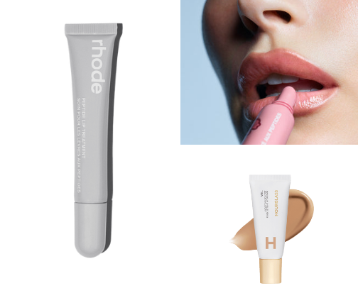 Hailey Bieber’s Go-To Makeup Products (Clean Girl Routine) cover photo collage