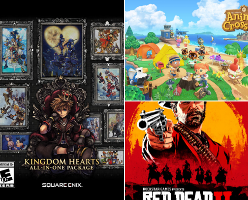 Games cover photo collage