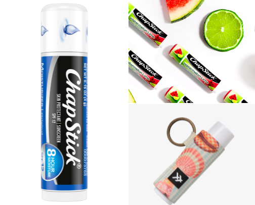 Chapstick lip care cover photo collage
