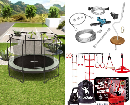 Essential Backyard items for kids! cover photo collage