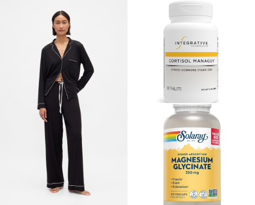 PM routine 🌙 cover photo collage