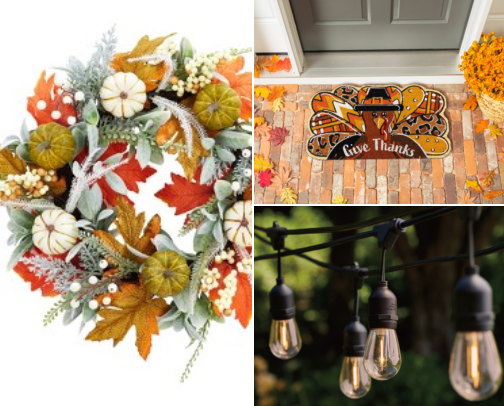 Thanksgiving decor 🦃 cover photo collage