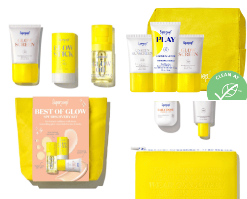 Supergoop Collection cover photo collage
