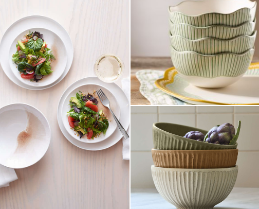 Dishware I love cover photo collage