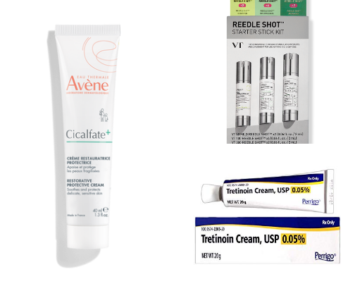 Skin Cycling for Glass Skin ✨✨✨ cover photo collage