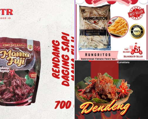 Food cover photo collage