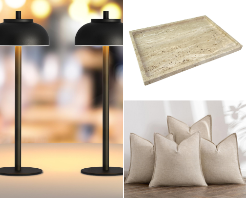 Luxury Home Finds That Look Expensive (But Aren't) cover photo collage