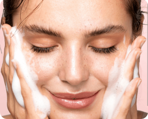 Skin care cover photo collage