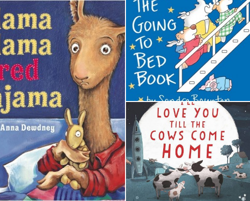Bedtime Book Basket 💤 cover photo collage