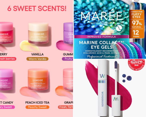 Products i'd take with me if I was stranded on an island🌴🌸 cover photo collage