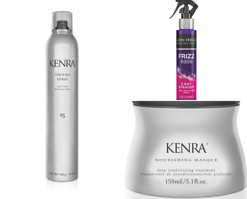 Hair care essentials cover photo collage