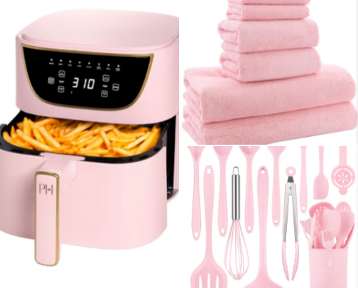 PINK HOME STUFF cover photo collage