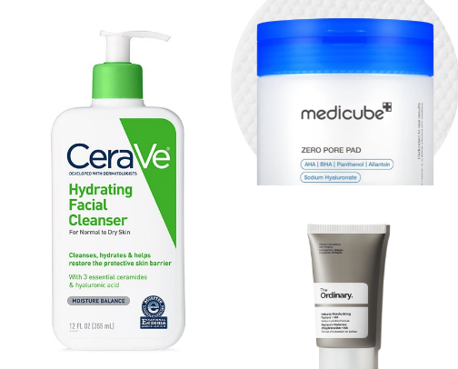 my current everyday skincare routine cover photo collage