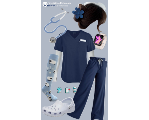 Shop my look - clinic outfit inspiration 🩺 cover photo collage