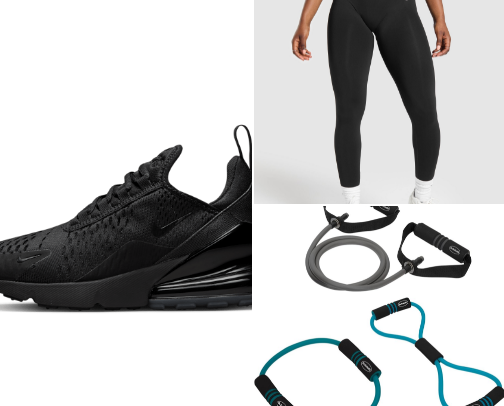 Workout Must Haves cover photo collage