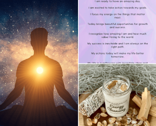 Spiritual cover photo collage