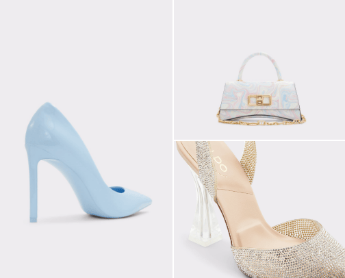 shoes, handbags, accessories cover photo collage