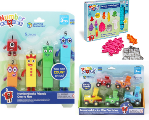 my numberblocks obsessed 3 year olds favourite toys cover photo collage