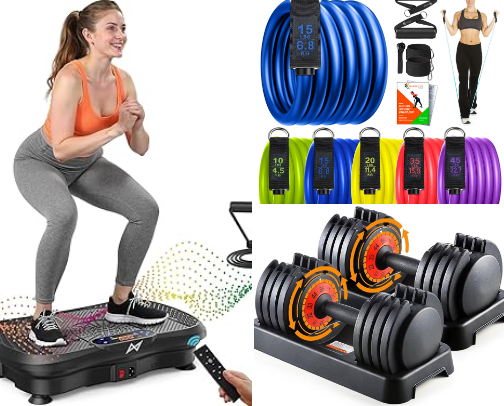 Mom Fitness Favorites cover photo collage